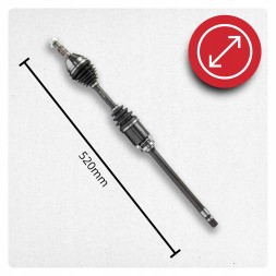 BRV  Half axle right fiat croma (194) 1.9 d multijet automatic new