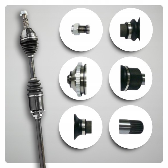 BRV  Half axle right fiat croma (194) 1.9 d multijet automatic new