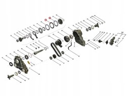Ertons ERT-4449400KZ Friction discs of the reducer distribution box clutch atc300 atc400 bmw