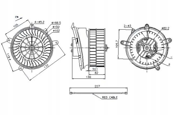 Nissens  Nissens blower fan nis, 87152
