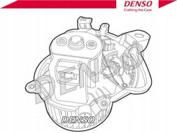 Denso 86374843 DEA01011 (DEN) Denso alfa romeo mito blower 1.3d/1.4/1.6d 08.08 + driver's kit #29