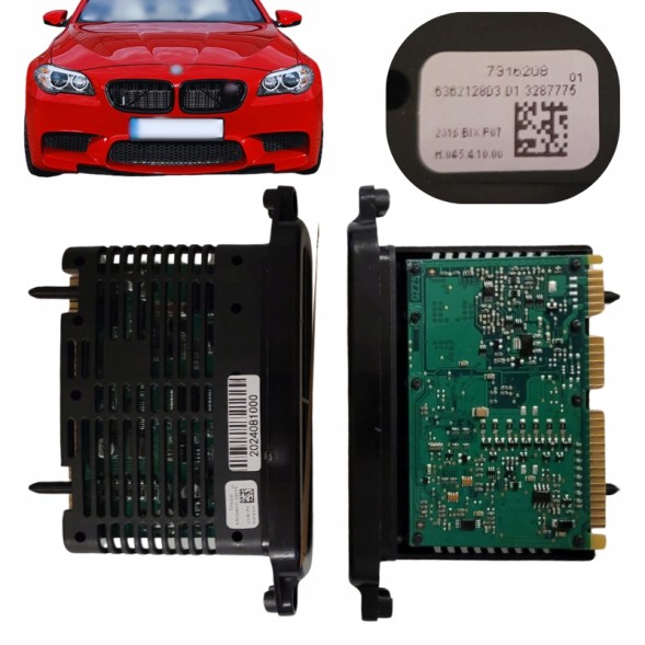 LEDpro 63117316208 7316208 - MODUŁ TMS LAMP NIESKRĘTNYCH DO BMW F10 F11 F07 Driver module driver lamp tms bmw f10 f11 f07 xenon non-twisted 7316208