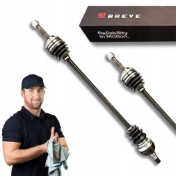 BRV Half axle right chevrolet aveo / kalos (t250) 1.2 new