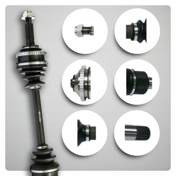 BRV  Half axle right kia carnival ii (gq) 2.9 cdti manual new