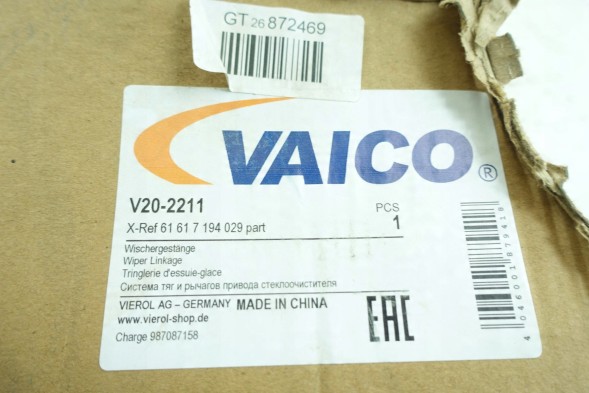 Vaico V20-2211 Vaico wipper drive bmw 5 61617114460