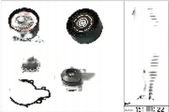 Schaeffler INA 530 0572 30 Timing kit + water pump 530 0572 30 ina