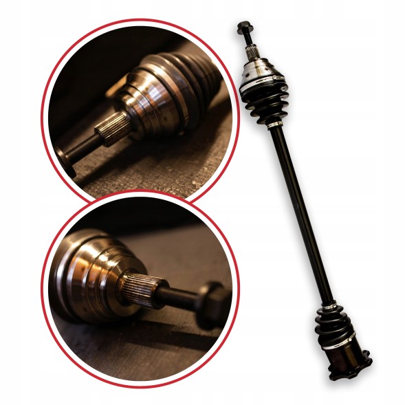 BRV  Half axle right vw caddy iii iv jetta iii touran 1.9 tdi 2.0 tdi automat dsg