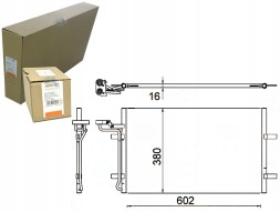Behr Hella Service  Condenser air conditioning cooler [BEHR HELLA] + driver assistant #31