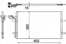 Behr Hella Service  Condenser air conditioning cooler [BEHR HELLA] + driver assistant #31
