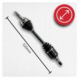 BRV B955 Half axle left toyota celica (t23) 1.8 16v ts vt-i new