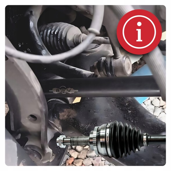 BRV B955 Half axle left toyota celica (t23) 1.8 16v ts vt-i new