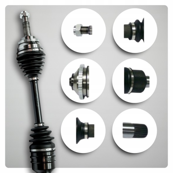 BRV B955 Half axle left toyota celica (t23) 1.8 16v ts vt-i new