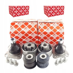 Febi Bilstein DUCATO SWORZNIE TULEJE KOMPLET Febi 4x bushings + 2x ducato jumper boxer pins from 2006- front