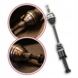 BRV  Half axle right vw multivan v t5 2.0 manual new