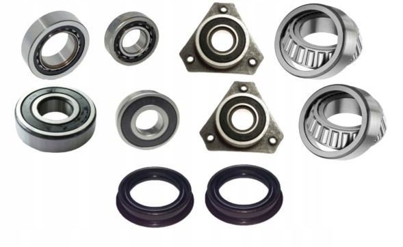 SNR Zestaw łożysk i uszczelniaczy skrzyni biegów AV6R-7002-KK Ford Transit Gearbox bearing and sealant kit av6r-7002-kk ford transit