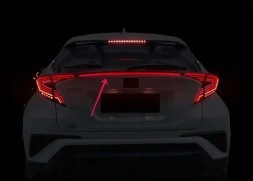 Toyota OE TOYOTA CHR LAMPA LED TYŁ STOP Toyota ch-r tuning led light strip ledbar rear stop light chr
