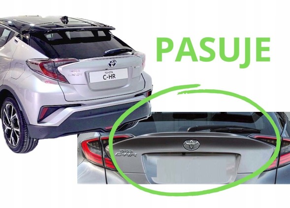 Toyota OE TOYOTA CHR LAMPA LED TYŁ STOP Toyota ch-r tuning led light strip ledbar rear stop light chr