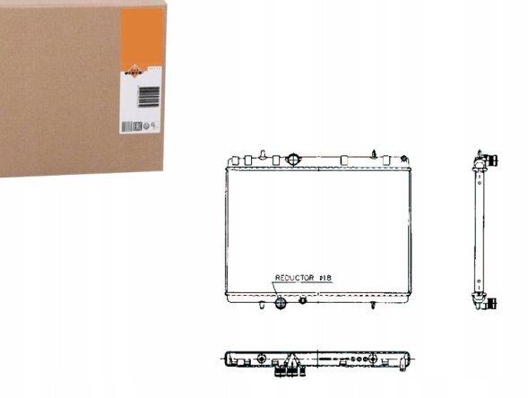 NRF NRF50436(iMOTO) Engine cooler citroen c5 c5 ii peugeot 2008 i + driver's essential #37