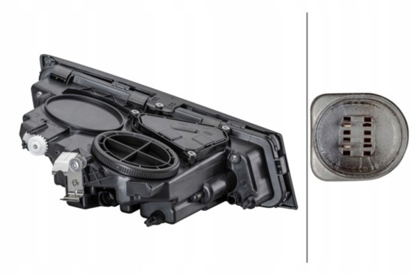 Hella 1NL 010 477-131 Halogen volvo fh/fh 09.05- left black hella