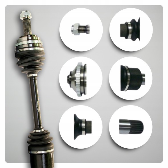 BRV  Half axle front right honda cr-v crv i (rd) 2.0 16v 4wd new