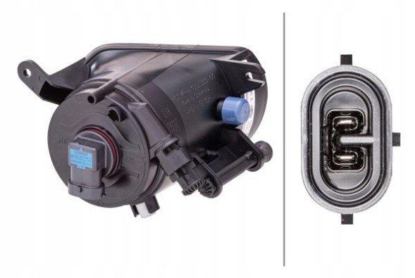 Hella 1N0 010 327-151 Halogen /l/ hella