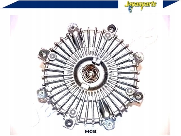 Japanparts PRO/VC-H08 JAP Viscose clutch hyundai teracan 2,9crdi 01- jap + collision assistant #34