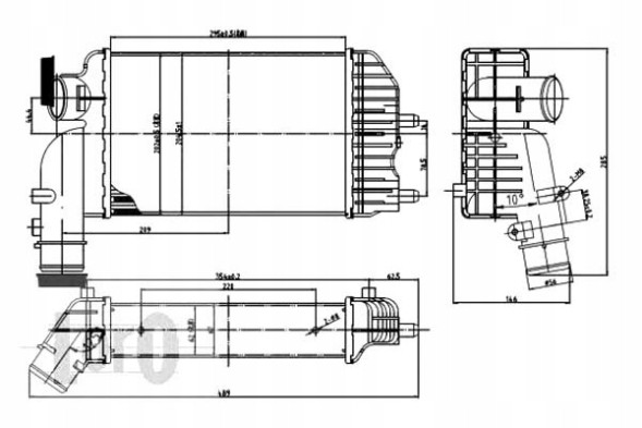 Depo  Dep009-018-0001 intercooler ducato boxer + driver assistant #33