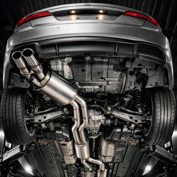 Polmostrów POL-J1R43U6U2V5W5U3 Set of silencers opel astra 3 iii h 04 - 09 1.9 cdti hatchback gtc