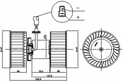 Nissens 87842 Blower motor iveco stralis and stralis ii 02.02- nissens