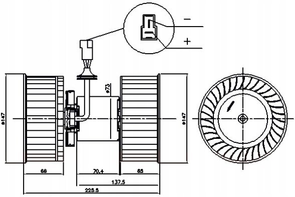 Nissens 87842 Blower motor iveco stralis and stralis ii 02.02- nissens