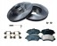 Denckermann  Mercedes glk x204 08- brake pads and discs front
