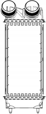 Mahle CI 366 000P Intercooler - mahle ci 366 000p