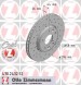 Zimmermann  Brake disc. Renault lagoon 08-