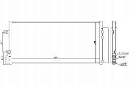 Nissens 940581/NIS Nissens air conditioning cooler (with dehumidifier) chev + driver assistant #28