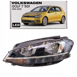 Venus LTD 5G1941005D Vw golf 7 vii 5g1 16-20 front lamp drl led with halogen left 5g1941005d