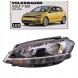 Venus LTD 5G1941005D Vw golf 7 vii 5g1 16-20 front lamp drl led with halogen left 5g1941005d