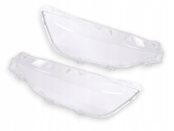WOLLER L.169/323.+L.169/346. Headlight glass shades left right front for bmw 3 f30 f31 lift 2015-2018