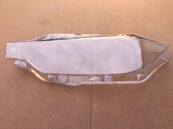 WOLLER L.169/323.+L.169/346. Headlight glass shades left right front for bmw 3 f30 f31 lift 2015-2018