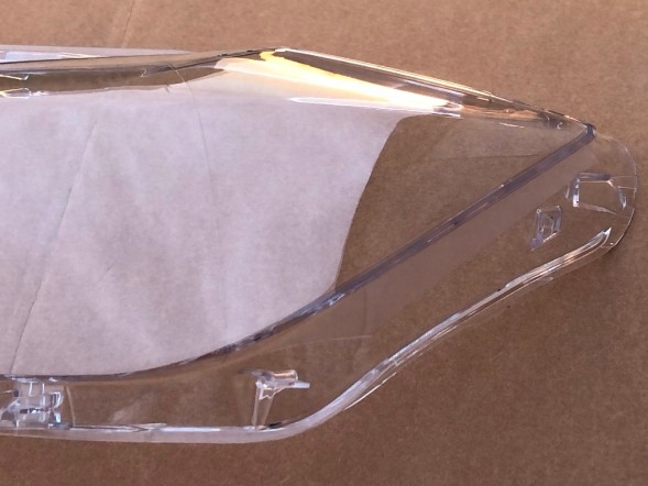 WOLLER L.169/323.+L.169/346. Headlight glass shades left right front for bmw 3 f30 f31 lift 2015-2018
