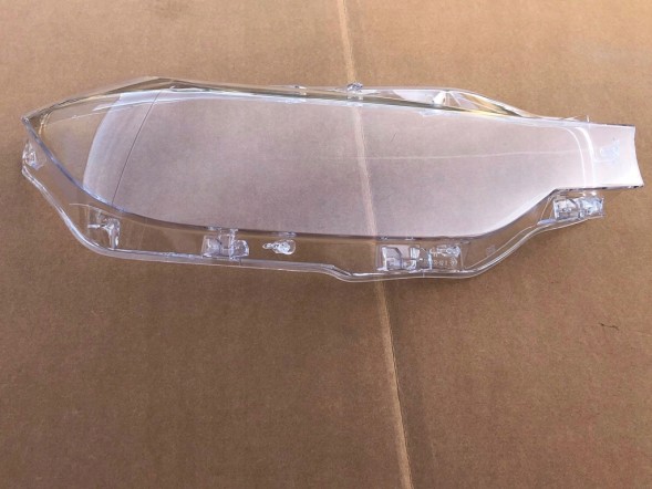 WOLLER L.169/323.+L.169/346. Headlight glass shades left right front for bmw 3 f30 f31 lift 2015-2018