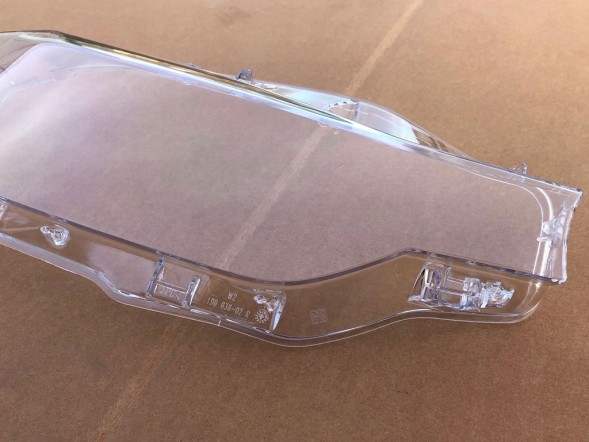 WOLLER L.169/323.+L.169/346. Headlight glass shades left right front for bmw 3 f30 f31 lift 2015-2018