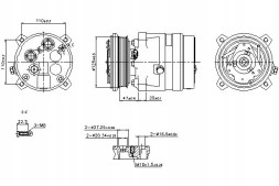 Nissens 89259/NIS Nissens air conditioning compressor alfa romeo 145, 146 + driver assistant #28