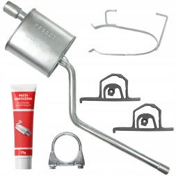 Ferroz FRZ-V7K38I9G4U6Z6E6 Final silencer mini cooper r50 r52 r53 00 - 08 1.6i 16v hatchback convertible