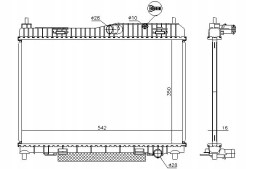 Nissens PRO/66859 NIS Engine cooler ford b-max fiesta vi ka+ 1.2/1.6 + collision assistant #34
