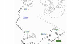 Ford OE 1547685 Heater cable ford fiesta 1,2-2,0 oe ford 1547685 1547685