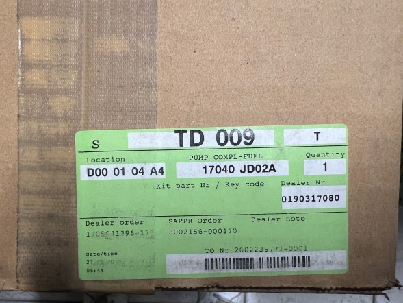 Nissan OE  Fuel pump float tank nissan oe qashqai +2 1.6 2.0 2007+ p1267jd03a