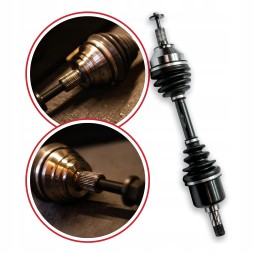 BRV Half axle left volvo c70 ii (542) 2.4 and 2.5 t5 2.0 d3 d4 2.4 d d5 manual new