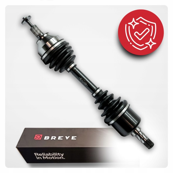 BRV  Half axle left volvo c70 ii (542) 2.4 and 2.5 t5 2.0 d3 d4 2.4 d d5 manual new