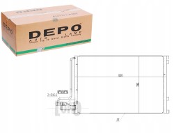 Depo  Air conditioning condenser volvo depo + collision assistant #34