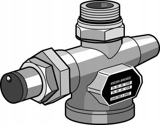 Knorr-Bremse  Knorr ii36087 multi-way valve
